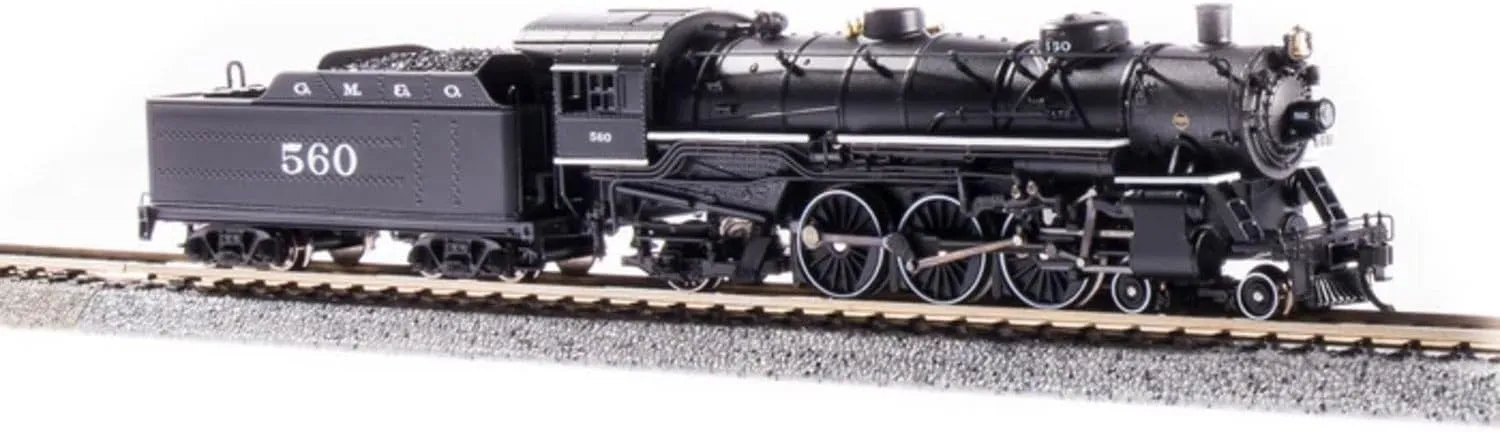 Broadway Limited 6245 USRA Light Pacific 4-6-2, GM&O #564, Paragon3 Sound/DC/DCC, N Scale