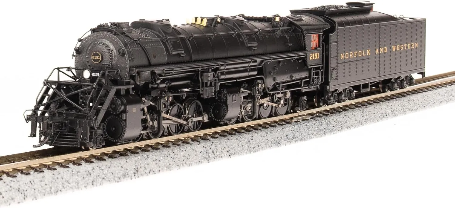 Broadway Limited 7224 N&W Y6b 2-8-8-2, #2200, 22I Tender, Paragon4 Sound/DC/DCC, N Scale