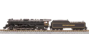 Broadway Limited 7408 Reading T1 4-8-4, RBMN #2102, "Blue Mountain & Reading Scheme, Paragon4 Sound/DC/DCC, Smoke, N Scale