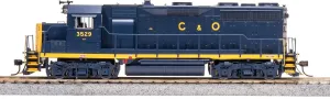 Broadway Limited 7536 EMD GP35, C&O 3529, "C&O w/Yellow Nose, Paragon4 Sound/DC/DCC, HO Scale