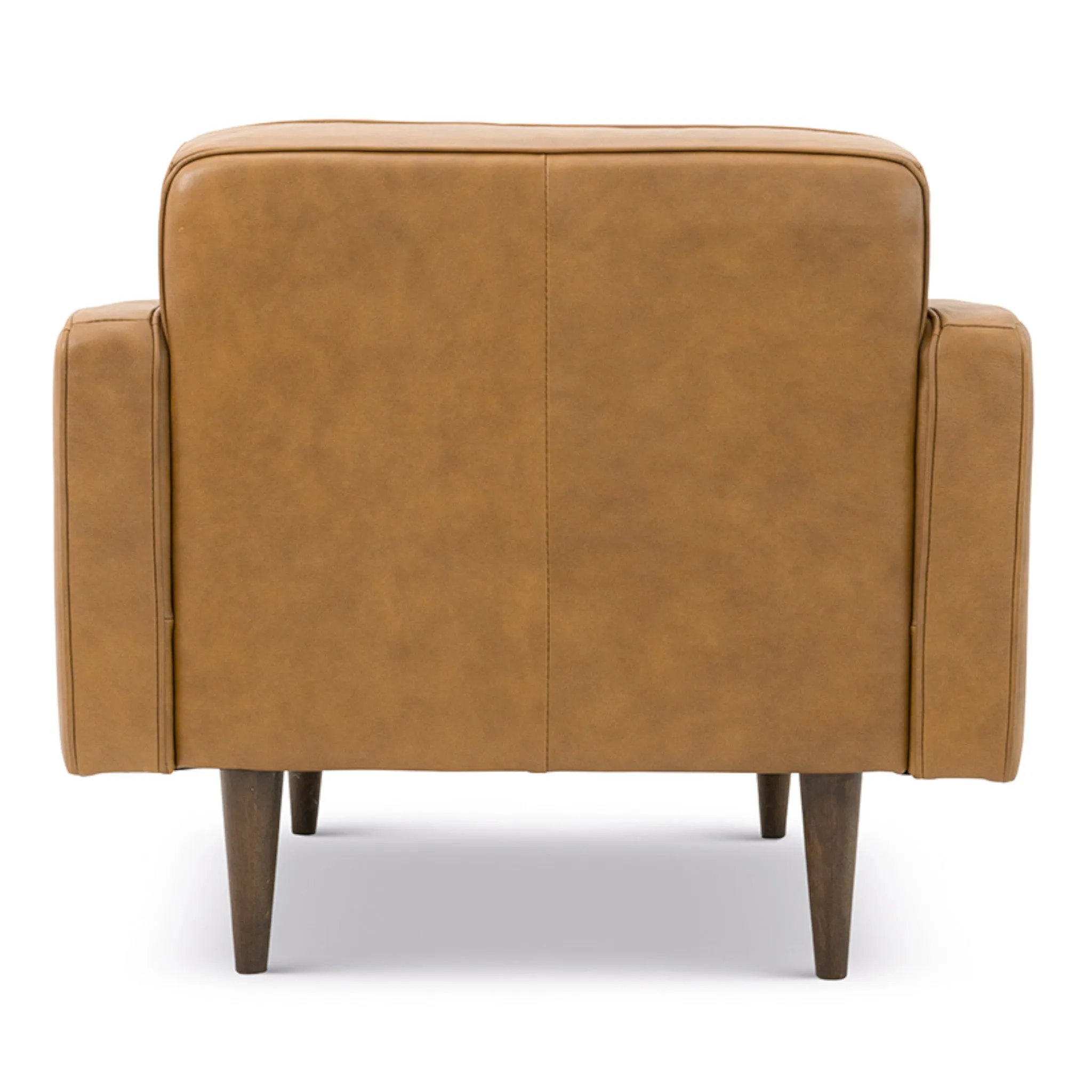Broxton Tan Leather Lounge Chair