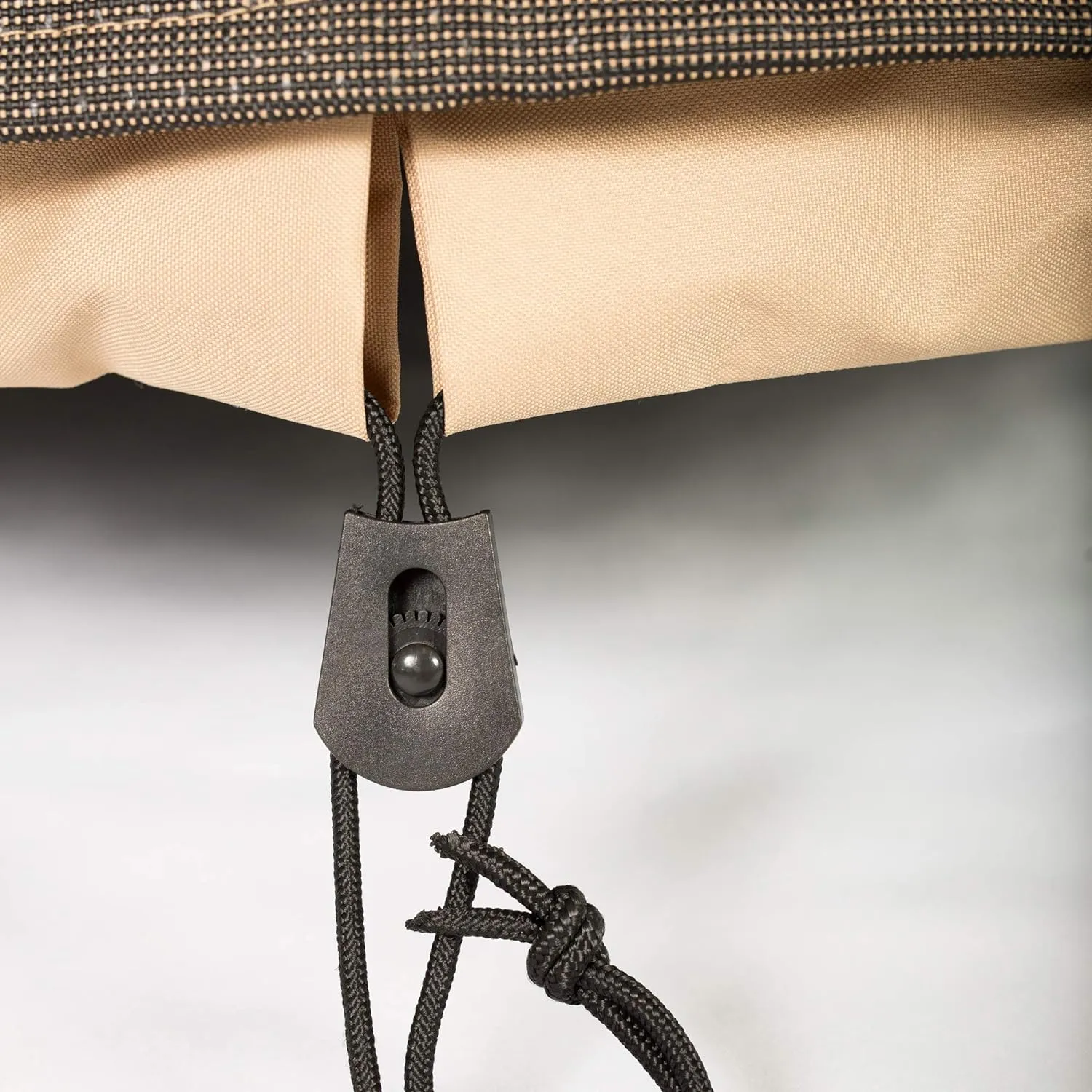 Budge P1W02BTNW3 StormBlock Hillside Patio Chair Cover Premium, Outdoor, Waterproof, Large, Black and Tan Weave