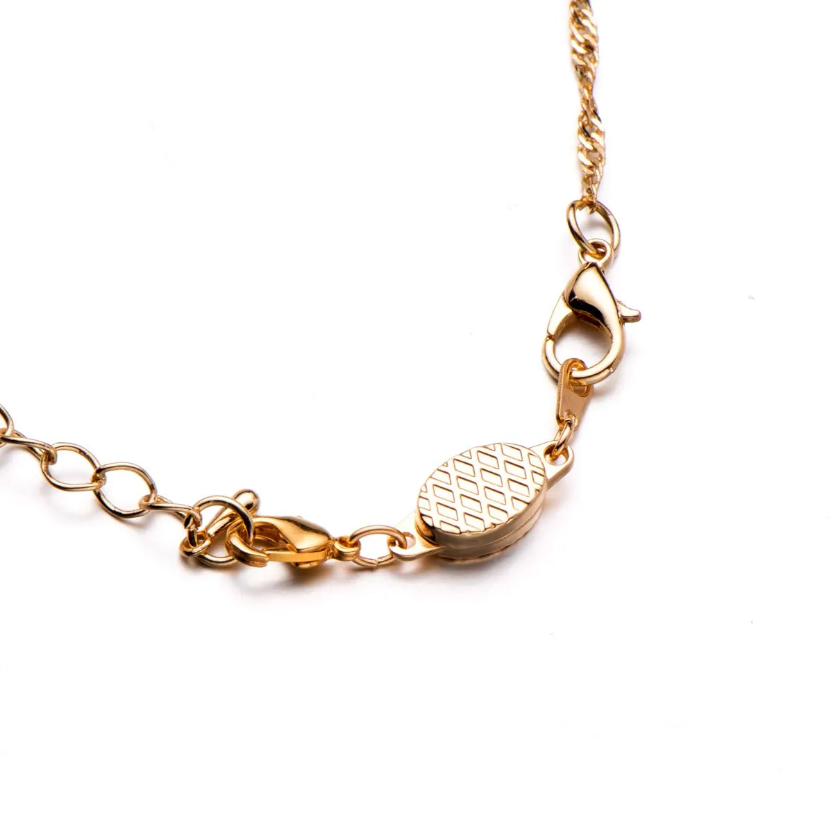 Built-in Safety Locking Magnetic Jewelry Clasp for Necklace and Bracelet