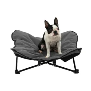 Butterfly Portable Folding Outdoor Pet Chair - Grey