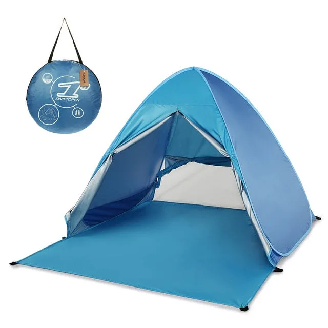 Cabana UV Lixada Beach Awning Sun Protection Outdoor Tent Pop Automatic Tent Tent Efficient customer service Shelter Top-rated Instant Up Camping Tents Lightweight