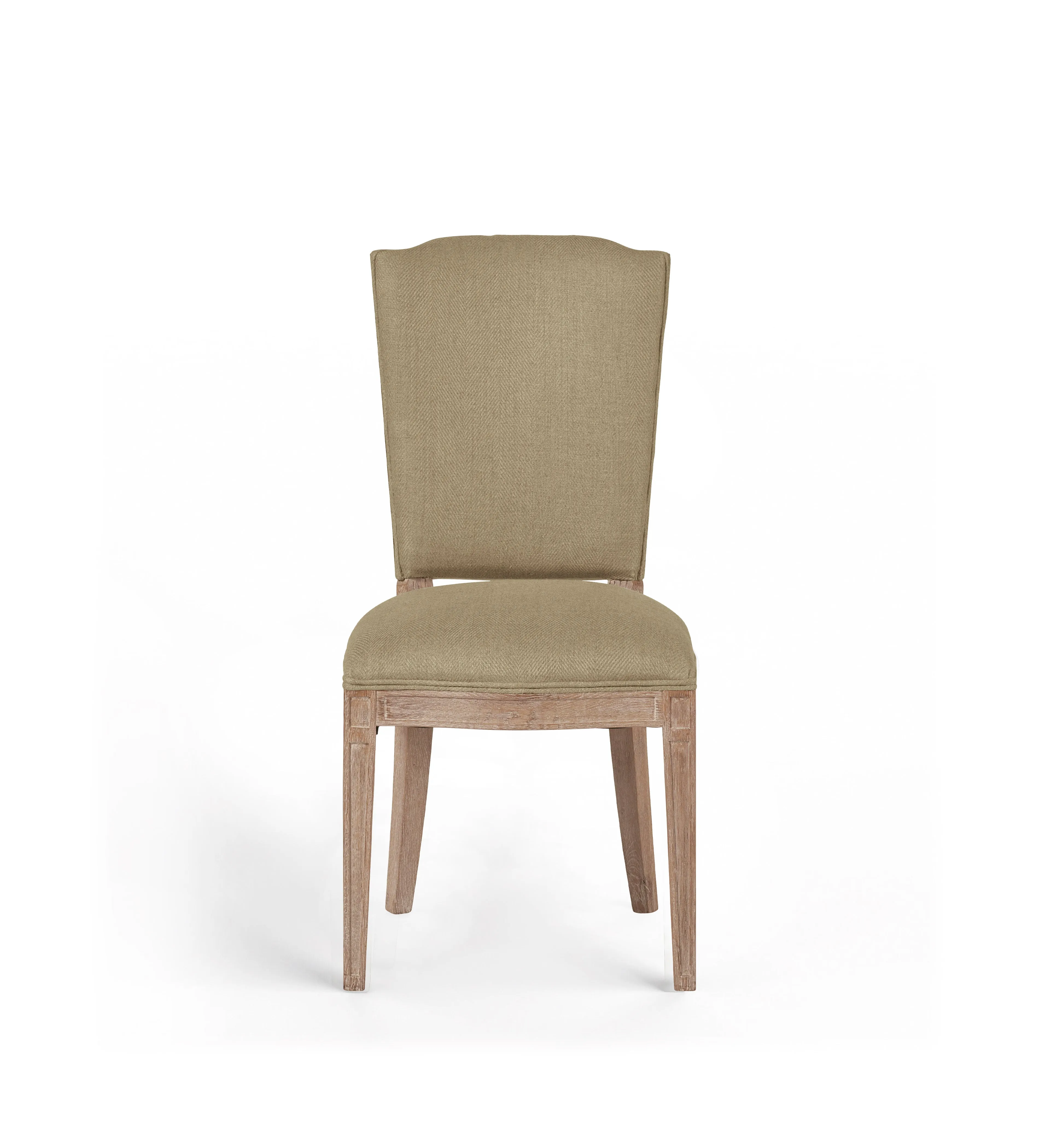 Camaret Dining Chair - Wild Oats Wide Herringbone