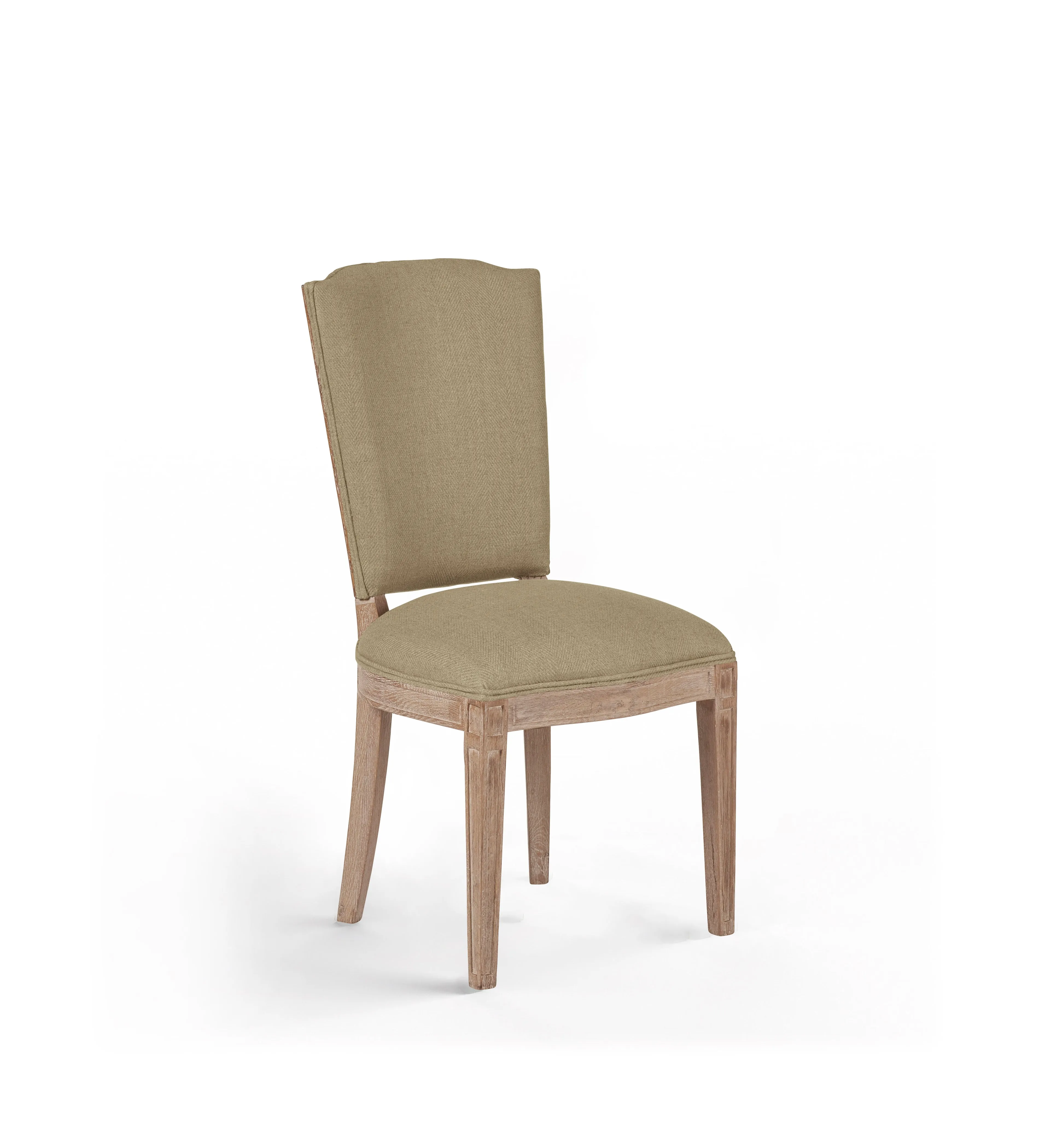 Camaret Dining Chair - Wild Oats Wide Herringbone