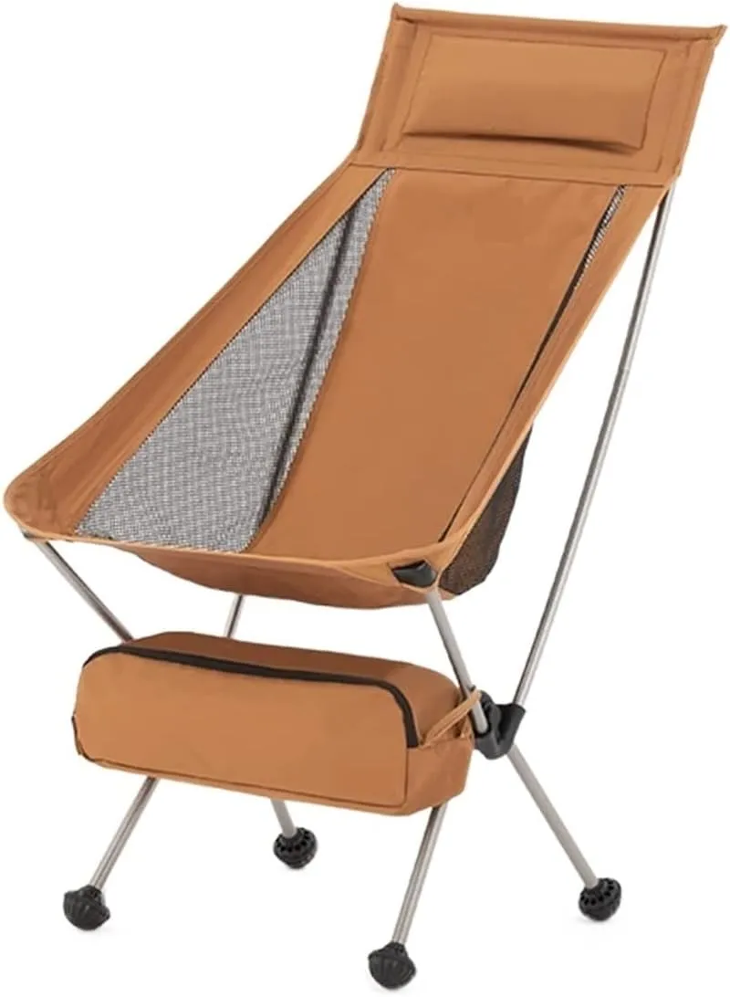 Camping Chair Folding Chairs Lawn Chairs Ultralight Backpack Camping Chair Travel Hiking Foldable Portable Outdoor Beach Backpack Seat, Breathable Double-Sided Mesh Folding Chair Camp Chair Moon Chair