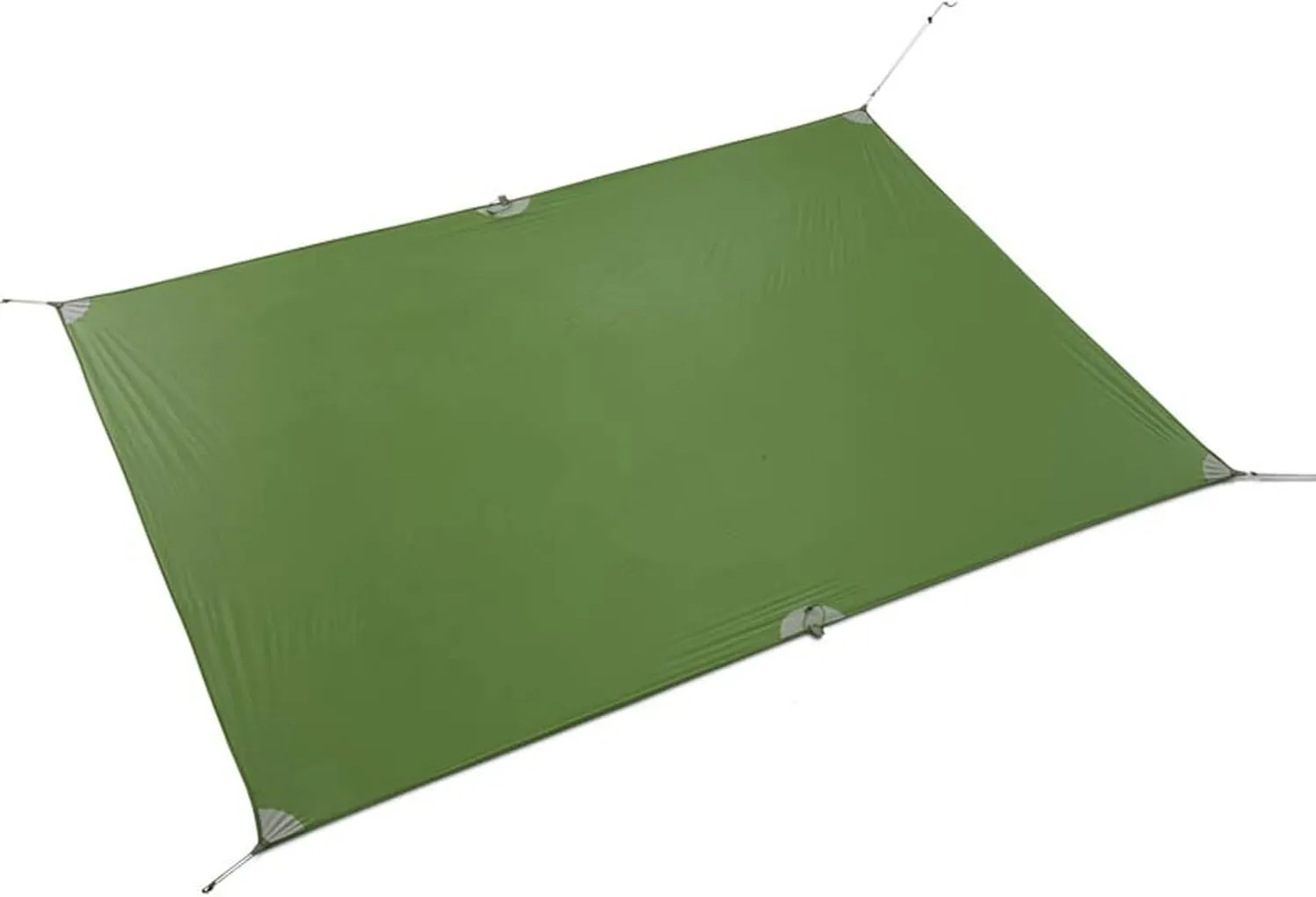 Camping Tarp, Ultralight Tarp Lightweight Sun Shelter Camping Mat Tent Footprint 15d Nylon Silicone 160g (Color : Dark Green 210x150cm)