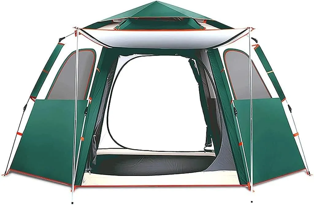 Camping Tent,Family Camping Dome Tent,Automatic Instant Pop-Up Tents,for 3-4 Person Hiking Travelling Fishing Pack Picnic