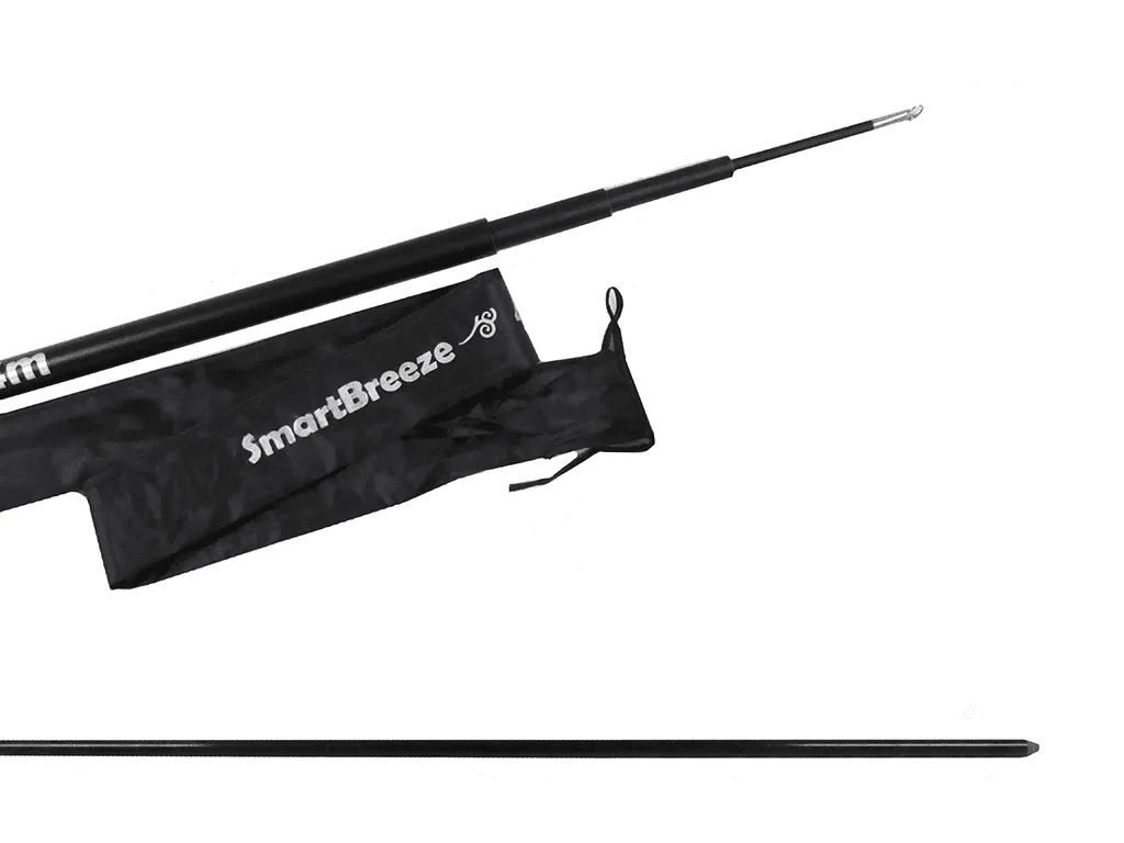 Caravan Metre Telescopic Super Bag 10 Camping Storage Easy-to-install and Windsock Helpful - Pole Stake Flag with