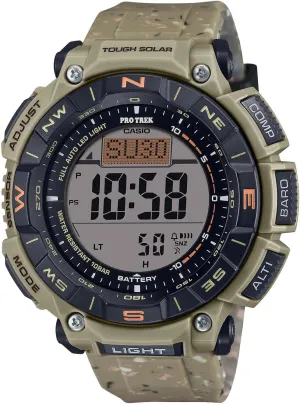 Casio PRG-340 Pro Trek Climber Line Wristwatch, Solar, Biomass Plastic