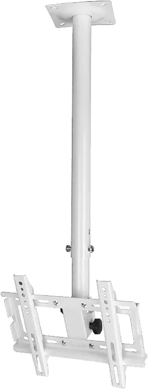 Ceiling TV Mount,Adjustable Height TV Bracket Fits 14-32inch LED Plasma Panel Display,TV Pole Mount Holds Up to 88lbs/40kg,Max VESA 200x200mm TV Mount,B,0.51.5m