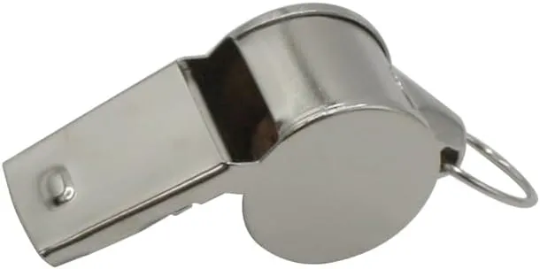 Champion Sports Medium Weight Metal Whistle