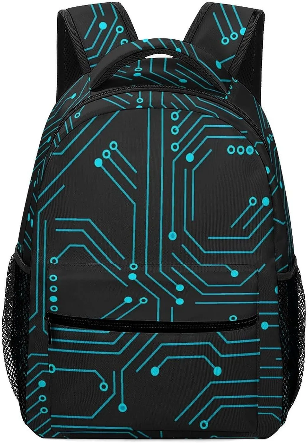 Circuit Board Unisex Backpack Casual Daypacks Lightweight Shoulders Bag for Camping Hiking Travel Gear