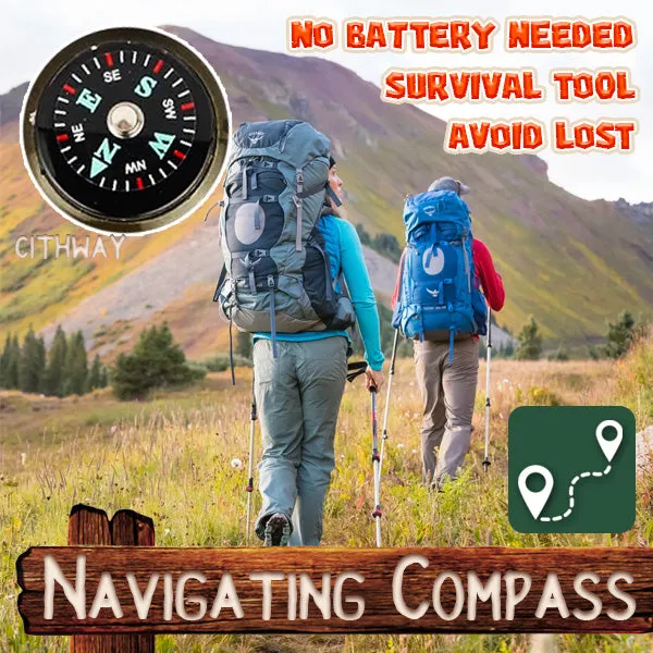 Cithway™ 3-in-1 Thermometer Compass Whistle