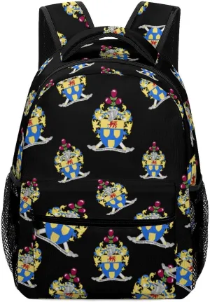 Coat of Arms of The Bureau of Heraldry Travel Backpack for Men Women Water Resistant Luggage Daypack Business Weekender Bag