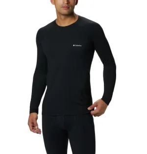 Columbia Men Black Midweight Stretch Long Sleeve Baselayer Top (Non Returnable)