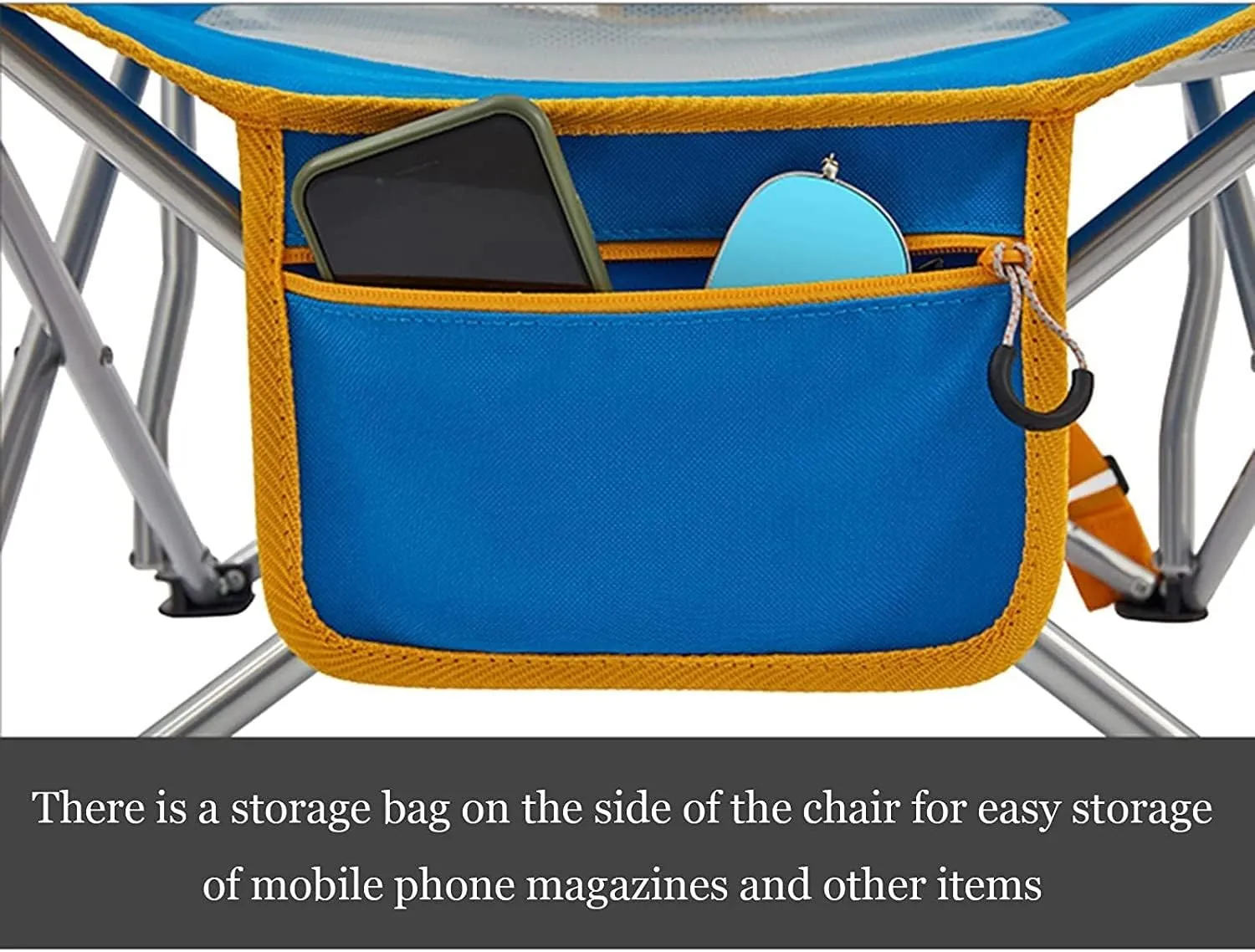 Computer Chair , Camping Chairs Outdoor Furniture Beach Chairs Outdoor Armchair Beach Deck Chairs Portable Leisure Seat Stool with Breathable Mesh, Comes with Storage Bag Folding Chairs Patio Chairs f
