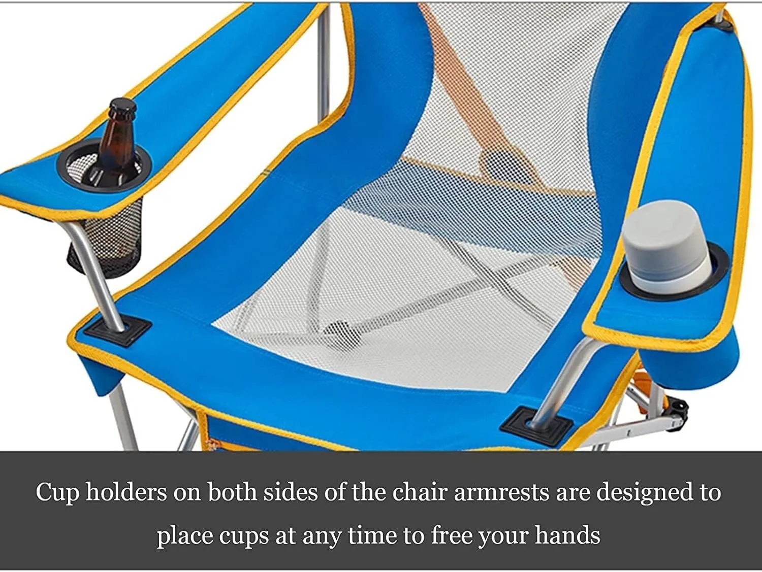 Computer Chair , Camping Chairs Outdoor Furniture Beach Chairs Outdoor Armchair Beach Deck Chairs Portable Leisure Seat Stool with Breathable Mesh, Comes with Storage Bag Folding Chairs Patio Chairs f