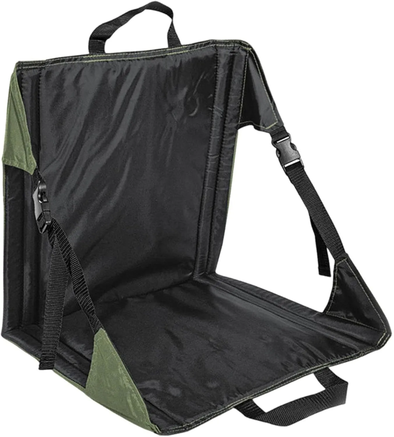 Convenient Backrest Camping Cushion Waterproof Outdoor Cushion Buckle Straps Design Outdoor Sitting Pad for Park Hiking Beach