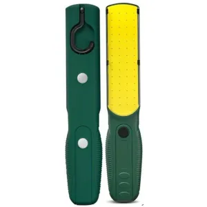 Cordless COB Inspection Torch Lamp Rechargeable LED Magnetic Work Light Green