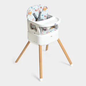 Cuddle Baby High Chair 4 in 1 Bright White