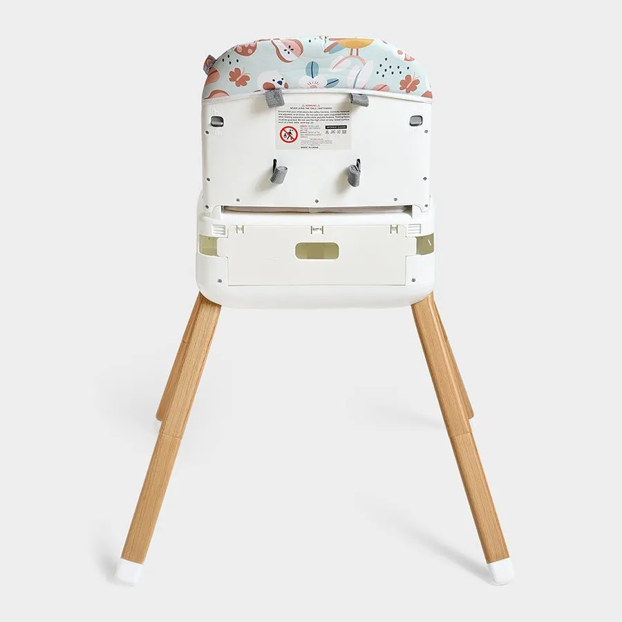 Cuddle Baby High Chair 4 in 1 Bright White
