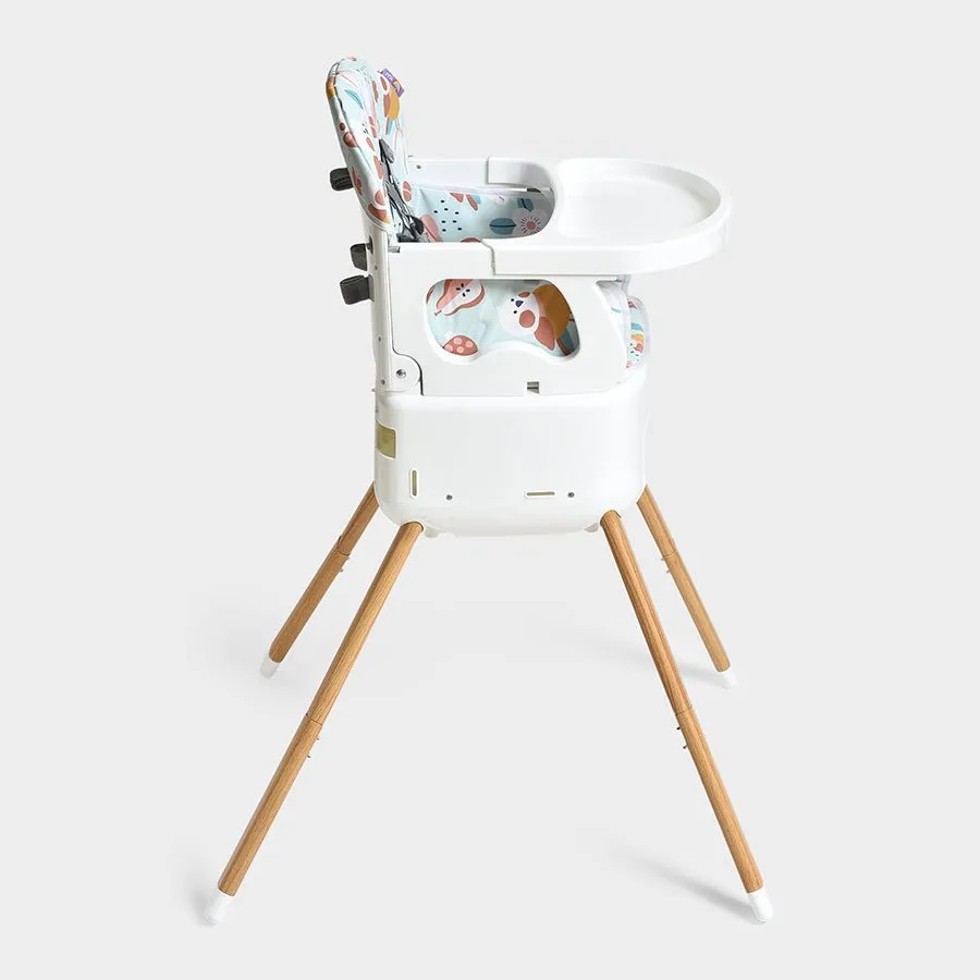 Cuddle Baby High Chair 4 in 1 Bright White