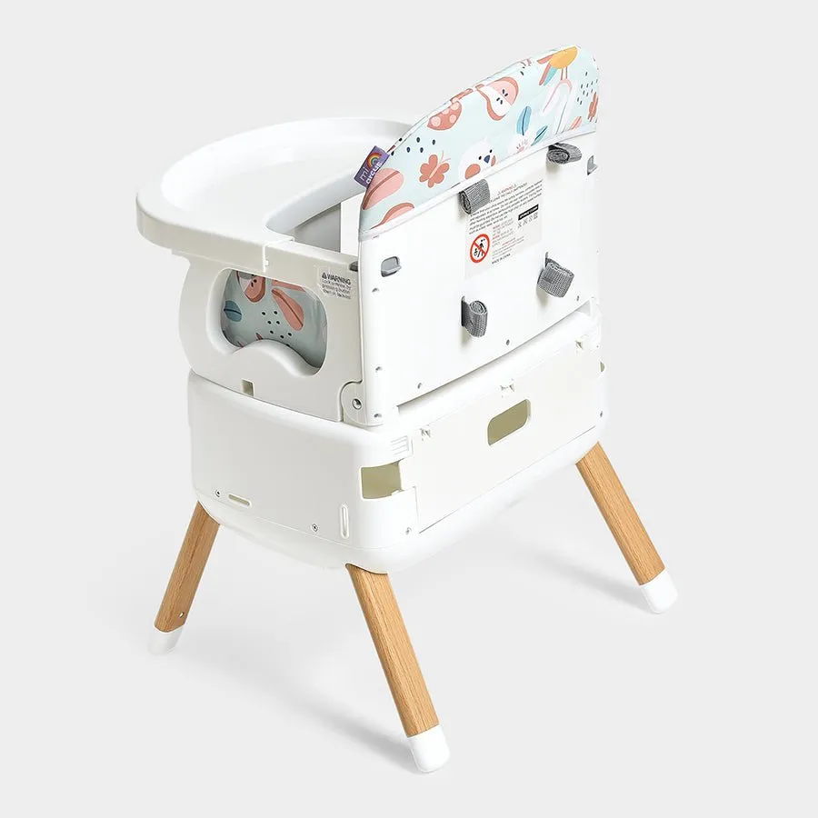 Cuddle Baby High Chair 4 in 1 Bright White
