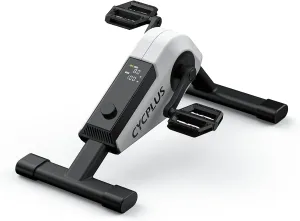 CYCPLUS DC1 Mini Pedal Exerciser, Self-Powered 160W Brushless Motor, ERG Mode & App Sync, Ultra-Quiet Magnetic Resistance, Compact for Office/Home (10.6lb, 0.18㎡ Space-Saving)