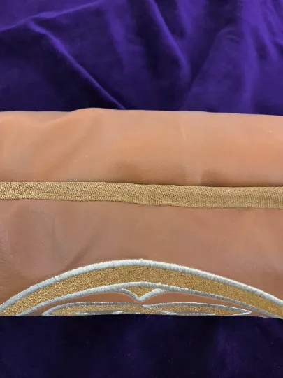 Dannan Brown Vegan Flute / Tin Whistle / Recorder Roll Bag / Case Pouch for the 6 Whistles
