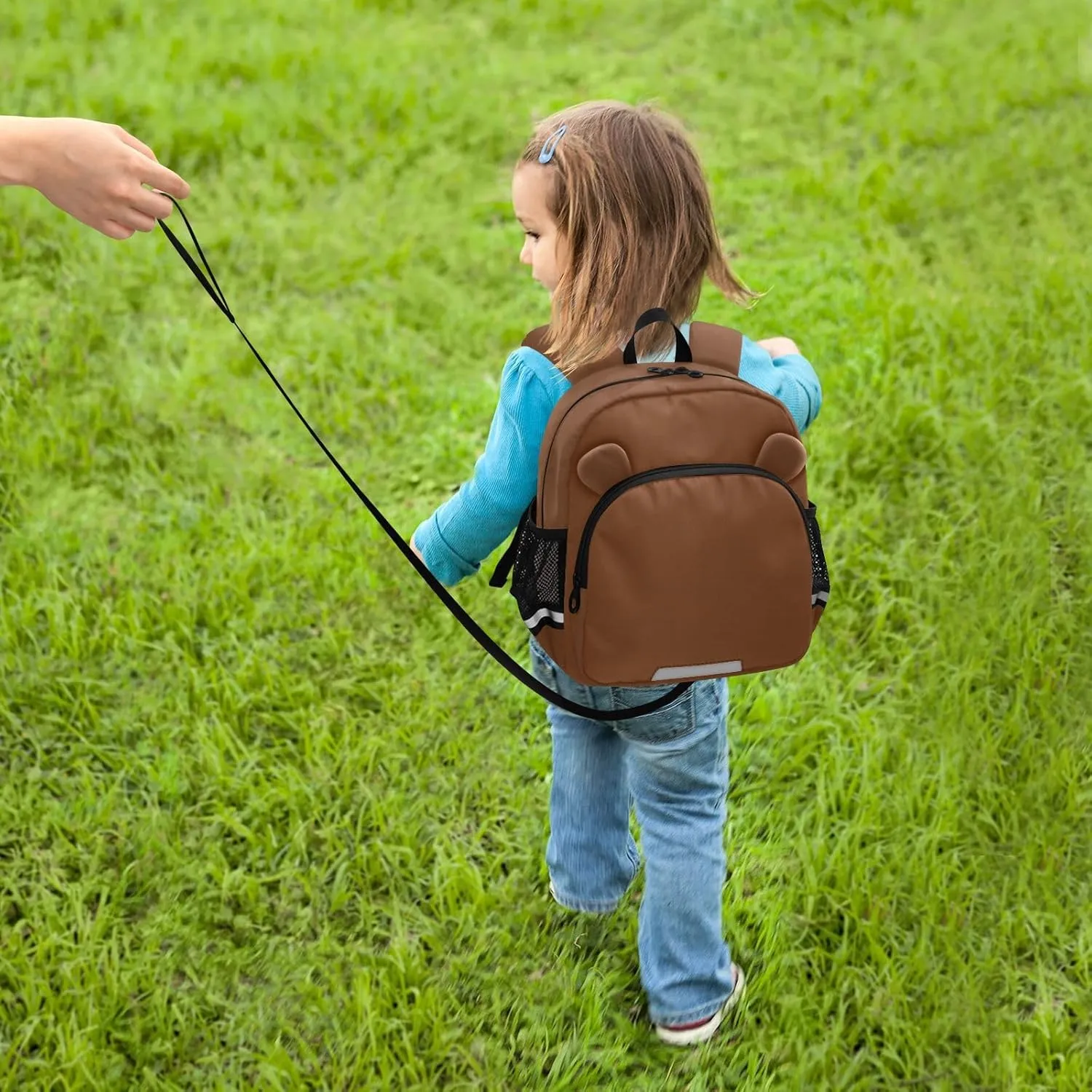 Dark Brown Toddler Backpack for School Kids Backpacks for Girls Boys 3-6 Preschool Kindergarten Elementary Backpack Toddler Bag