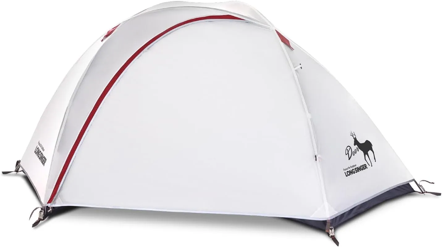 Deer Series Lightweight Backpacking Tent, Waterproof 2 Person 3 Person Tent, Double Layer Easy Set up Ultralight Two Person Tent