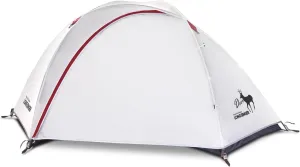 Deer Series Lightweight Backpacking Tent, Waterproof 2 Person 3 Person Tent, Double Layer Easy Set up Ultralight Two Person Tent