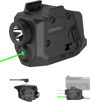 Defentac Laser Sight for Pistol/Handgun, Magnetic Rechargeable Beams for Guns W/a Rail, Compatible with Taurus G2C G3 G3C