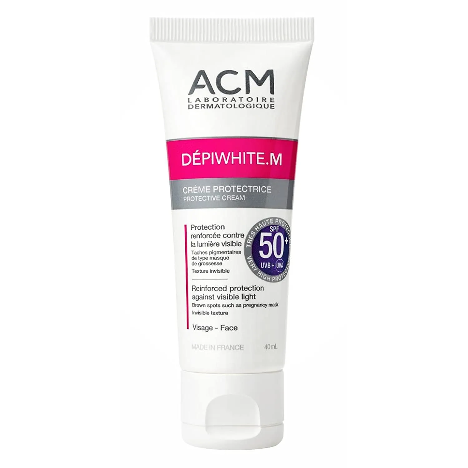 Depiwhite M Cream - Protective Cream - SPF50  40ml/1,7 oz - Pantalla Solar