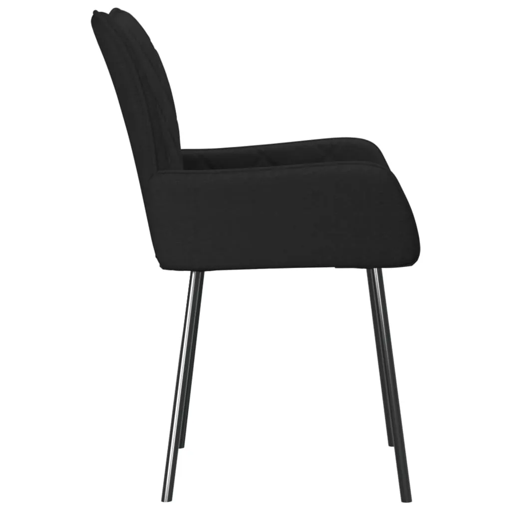 Dining Chairs 2 Pcs Accent Upholstered Chair for Living Room Fabric