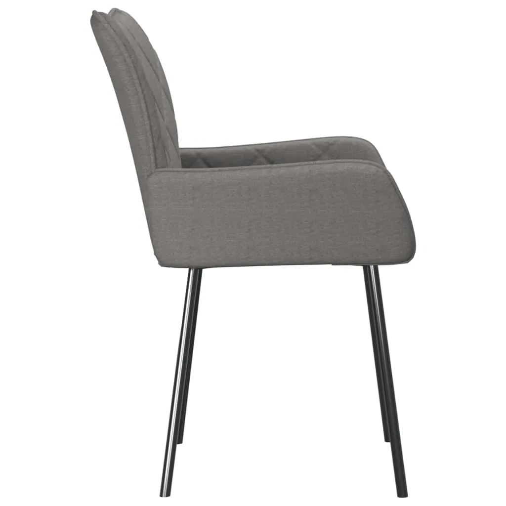 Dining Chairs 2 Pcs Accent Upholstered Chair for Living Room Fabric