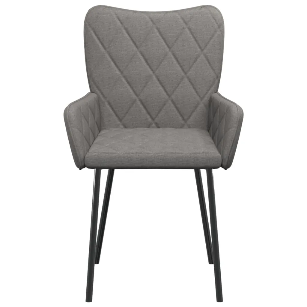 Dining Chairs 2 Pcs Accent Upholstered Chair for Living Room Fabric