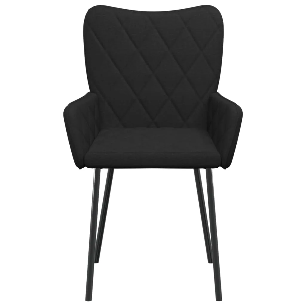 Dining Chairs 2 Pcs Accent Upholstered Chair for Living Room Fabric