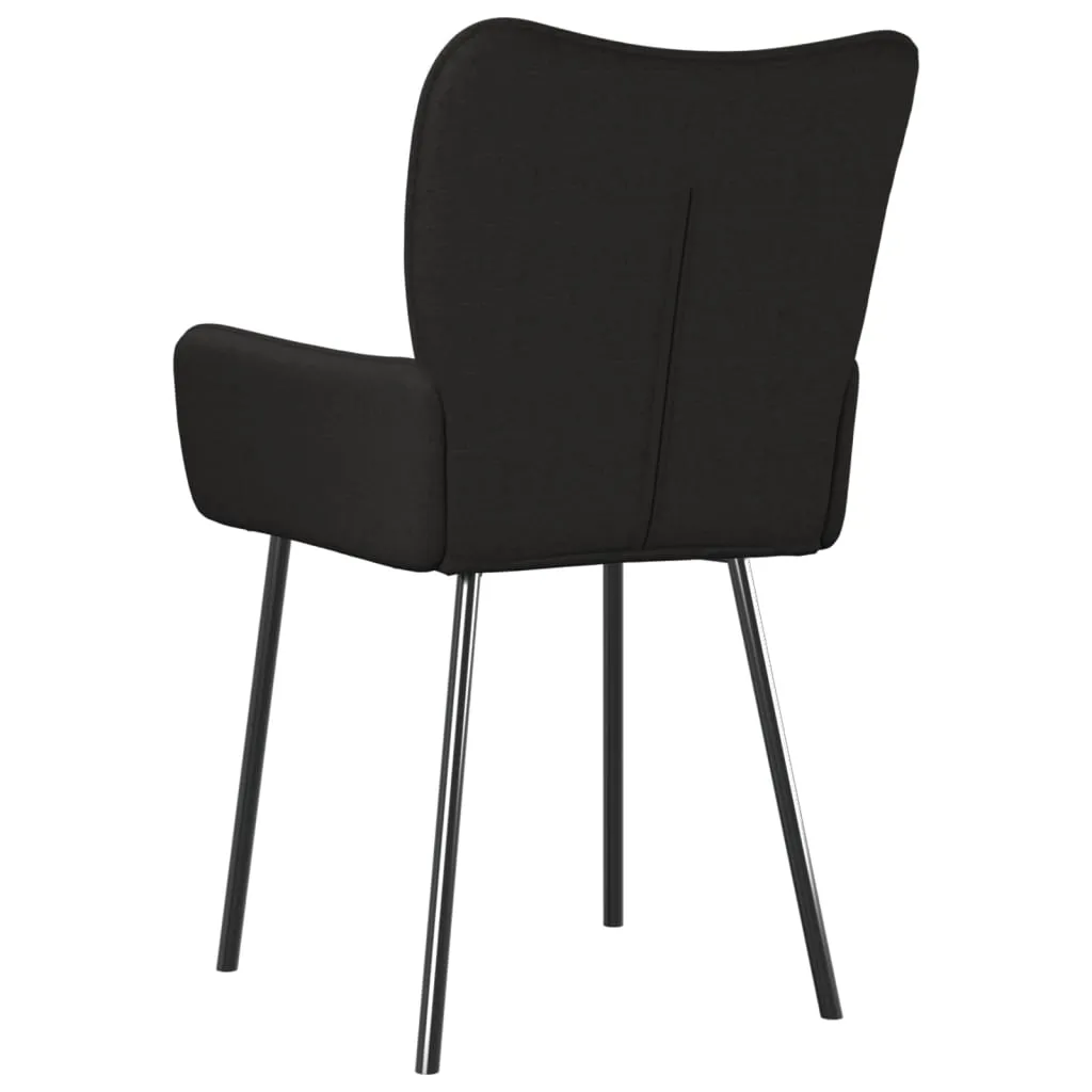 Dining Chairs 2 Pcs Accent Upholstered Chair for Living Room Fabric
