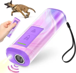 Dog Bark Deterrent Devices，2024 Dog Bark Deterrent Devices, Pico Dog Whistle, Portable Dog Whistle to Stop Barking Neighbors Dog, Easy to Stop Barking Dog Devices, (Pink)