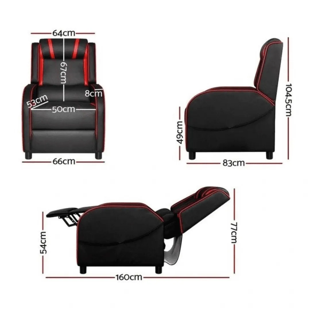 Domino Racing Armchair Leather
