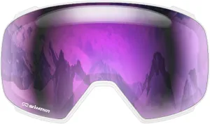 Double-Layer Replaceable Magnetic Lens with UV Protection, Anti-Glare Anti-Fog Features for G02 G03 Ski Goggles