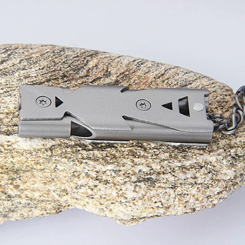 Double Tube Whistle – Emergency Survival Tool