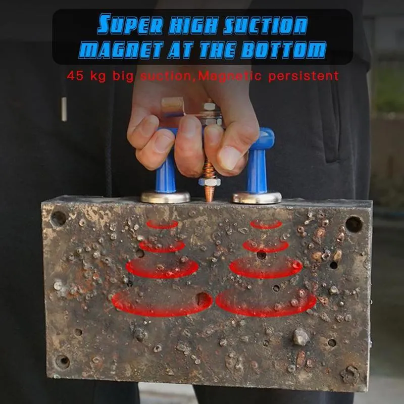 Double/Single Headed Magnetic Welding Ground Clamp