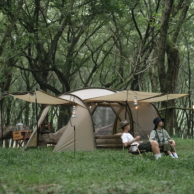 Durable Waterproof Camping Tent for Families