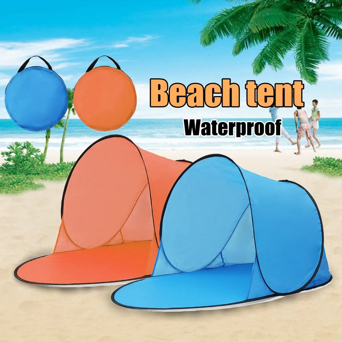 Easy-to-use Pop Tent Attentive support Camping Up Open