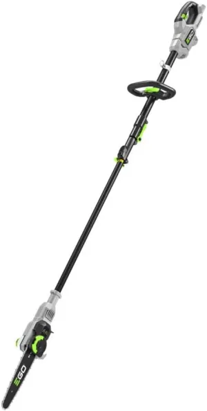 EGO POWER  Pole Saw, Cordless Electric Pole Saw for Tree Trimming with Telescopic LED Cut Line Indicator, Battery and Charger Not Included - PS1000